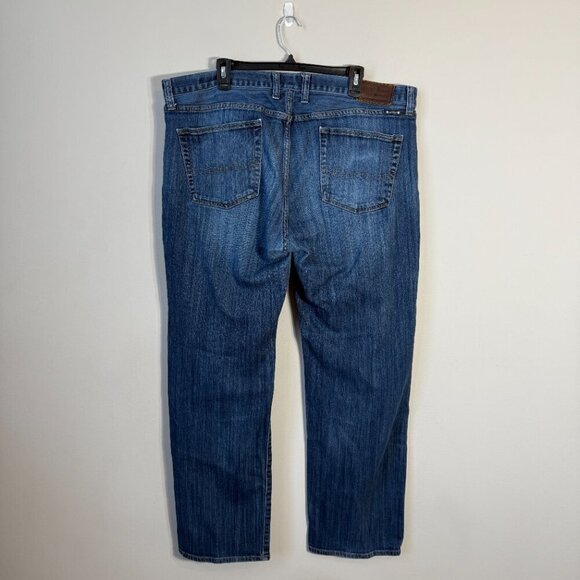 Lucky Brand 361 Vintage Straight Leg Denim Jeans Mens 40x32 Blue Stretch Classic - Picture 3 of 12